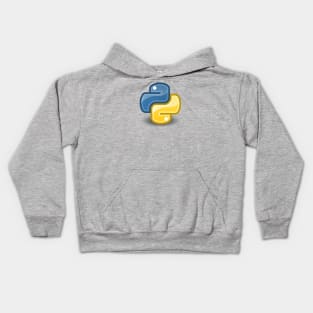 Python Language Logo Kids Hoodie